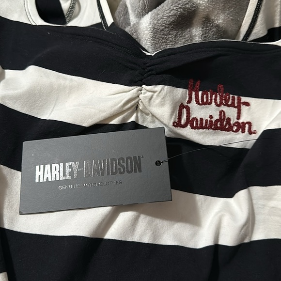Harley Davidson Striped Bodysuit - Picture 4 of 5